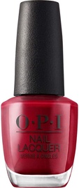 Лак для ногтей OPI Nail Lacquer, opi red, 15 мл