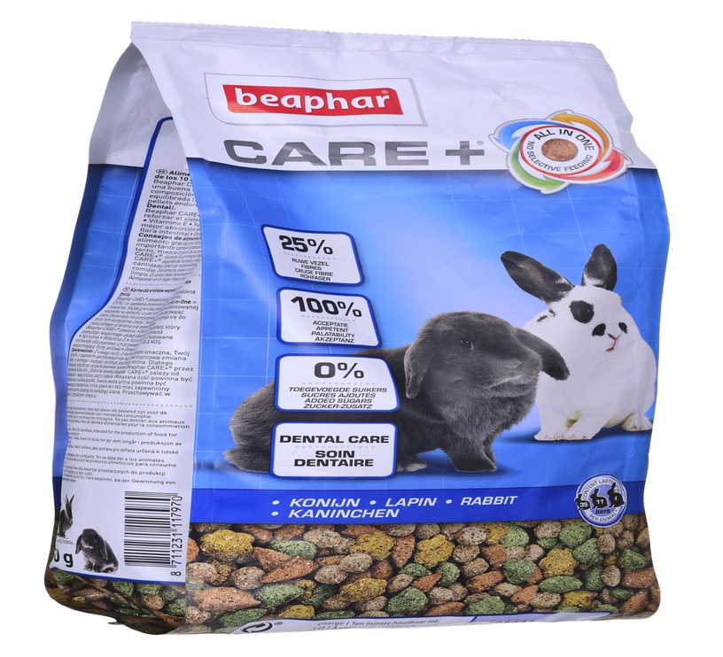 Sausa pārtika Beaphar Care +, trušiem, 0.7 kg