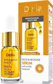Serums Delia Cosmetics Face & Neckline, 10 ml, sievietēm