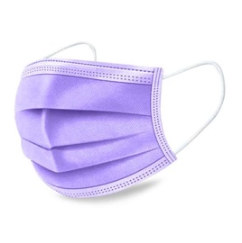 Одноразовая маска, фиолетовый, 50 pcs