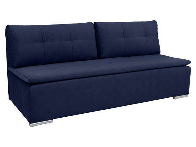 Dīvāns-gulta Lango Loca 13, tumši zila, 90 x 203 cm x 88 cm