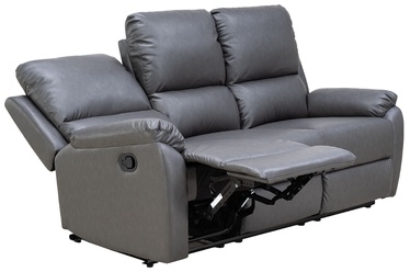 Atgāžamie krēsli Spencer 3 Buffalo 6, pelēka, 54 cm x 193 cm x 101 cm