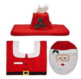 Декорация Toilet Decoration for Christmas Father Frost, 450 мм x 120 мм x 250 мм