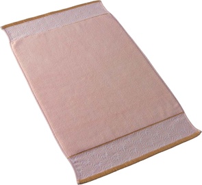 Vannitoa põrandamatt Douceur Goldy, roosa, 850 mm x 500 mm