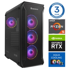 Стационарный компьютер Intop AMD Ryzen™ 5 7600X, Nvidia GeForce RTX4070 Super, 32 GB, 4 TB