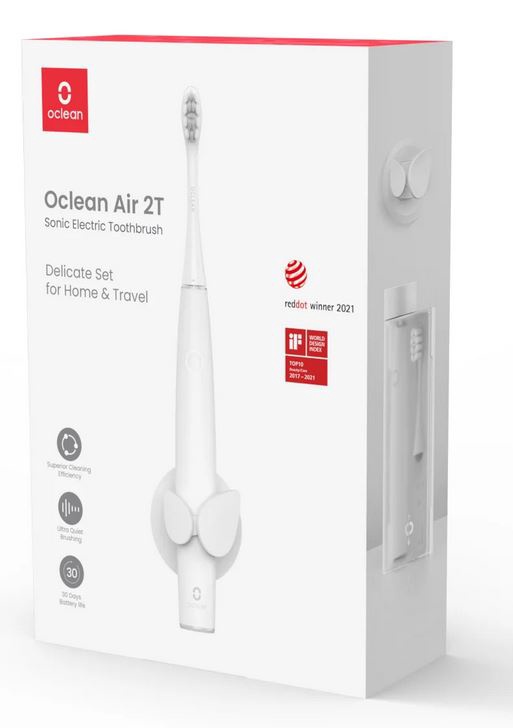 Электрическая зубная щетка Oclean Air 2T, белый