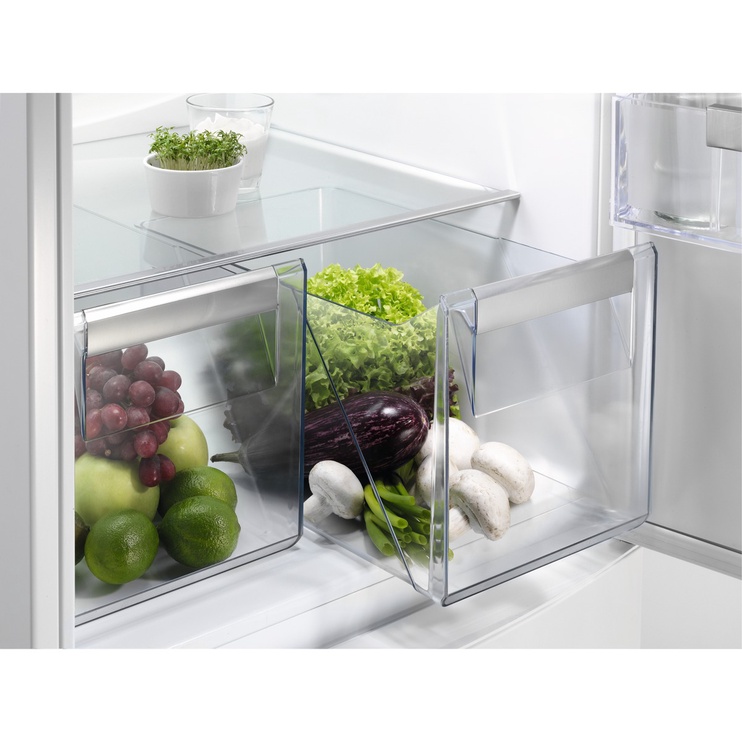 Встраиваемый холодильник Electrolux LNT3FF18S, морозильник снизу