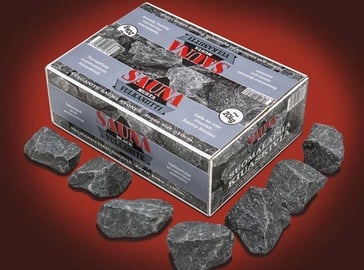 Камни для сауны, вулканит, 10 - 15 см, 20 кг