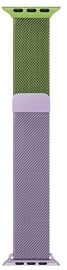 Siksniņa Beline Apple Watch Strap 42/44/45/49 mm, zaļa/violeta