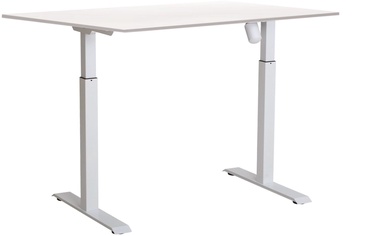 Kompiuterio stalas reguliuojamo aukščio Sunflex EasyDesk Adapt I, baltas/pilkas/smėlio