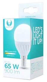 Spuldze Forever Light LED, G45, silti balta, E14, 10 W, 900 lm