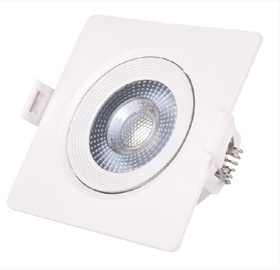 Lampa padziļinājums, 5W, 3000°K, LED, balta