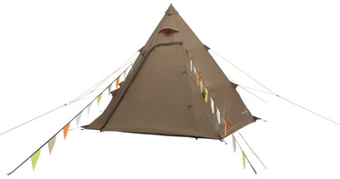 Neljakohaline telk Easy Camp Otra Tipi, pruun, 300 cm x 275 cm x 210 cm