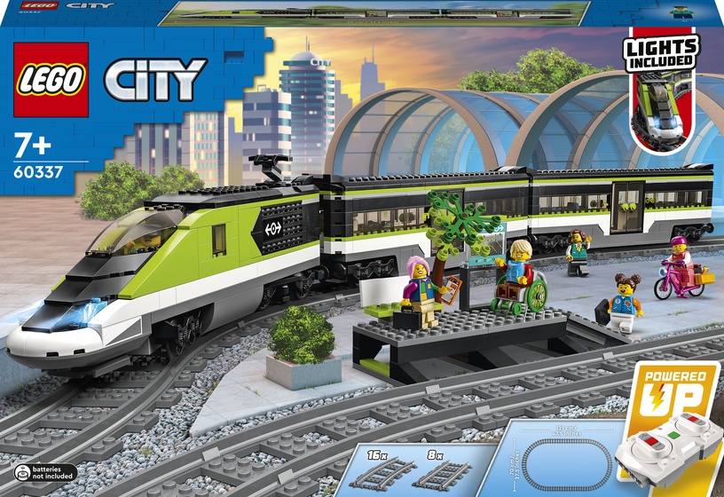 Konstruktors LEGO® City Pasažieru ātrvilciens 60337, 764 gab.