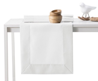 Galda celiņš DecoKing Pure BRD, balta, 80 x 30 cm