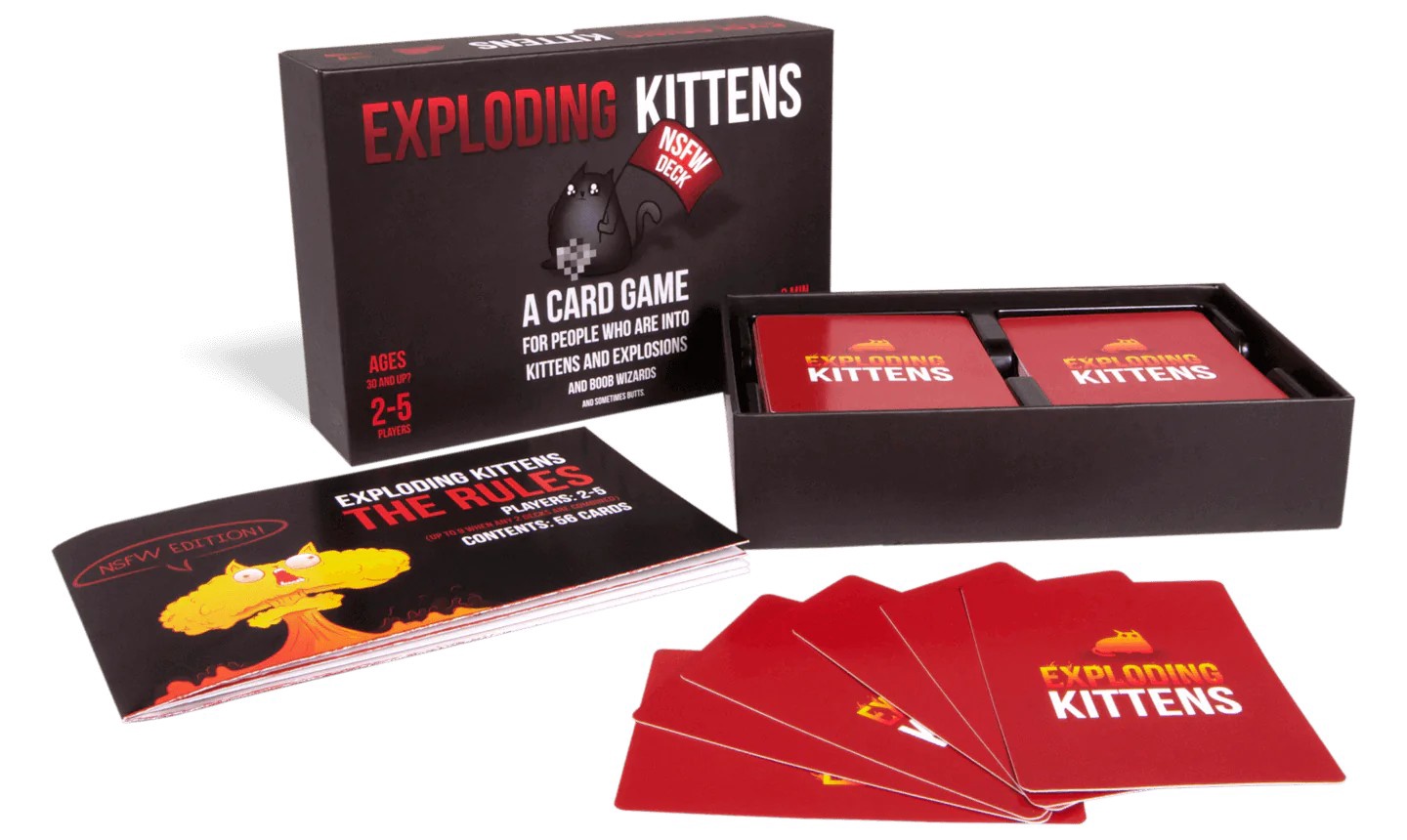 Настольная игра Exploding Kittens, EN - Ksenukai.lv