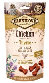 Kārumi kaķiem Carnilove Soft Snack Chicken With Thyme, vistas gaļa, 0.05 kg