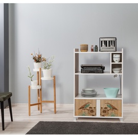 Alumine köögikapp Kalune Design Elektrobar, sonoma tamm, 750 mm x 450 mm x 1020 mm