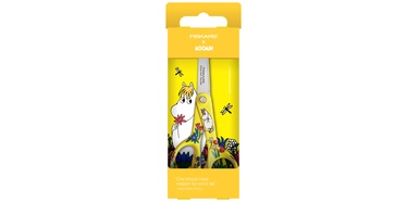 Ножницы Fiskars Moomin, простые, желтый