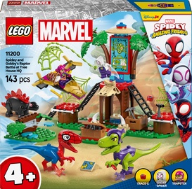 Konstruktor LEGO® Marvel Spidey ja Gobby Raptori lahing puumaja peakorteris 11200, 143 tk