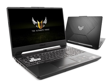 Sülearvuti Asus TUF A15 90NR0JU7-M001A0, AMD Ryzen 7-7435HS (3.1 GHz, 4.5 GHz Turbo, 16 MB Cache), 16 GB, 512 GB, 15.6 ", Nvidia GeForce RTX 2050, must, inglise (us)