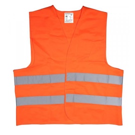 Veste, oranža, poliesters, XL izmērs