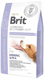 Sausā suņu barība Brit, lasis Veterinary Diets Gastrointestinal, 2 kg