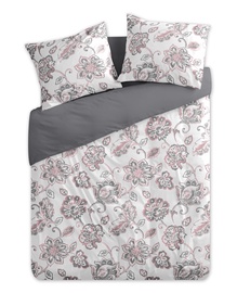 Комплект постельного белья Okko, серый, 220x200
