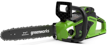 Аккумуляторная бензопила Greenworks GD40CS15K4