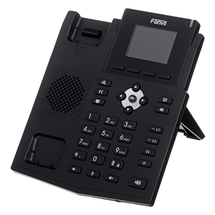 VoIP telefons Fanvil X3SG PRO, melna
