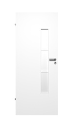 Vidaus durų varčia Domoletti Merida, kairinės, balta, 203 x 74.4 x 4 cm