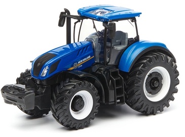 Rotaļu traktors Bburago Farm Tractor, zila/sarkana/zaļa