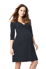 Naktinis drabužis La bebe Nursing Cotton Dress, pilka, L