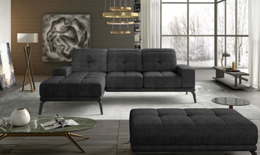 Stūra dīvāns Torrense Dora 96, pelēka, kreisais, 175 x 265 cm x 98 cm