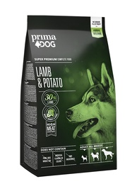 Sausā suņu barība PRIMADOG, jēra gaļa, 2 kg