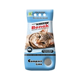 Наполнитель кошачьего туалета Super Benek Certech Compact Line Natural Cat Litter 10l
