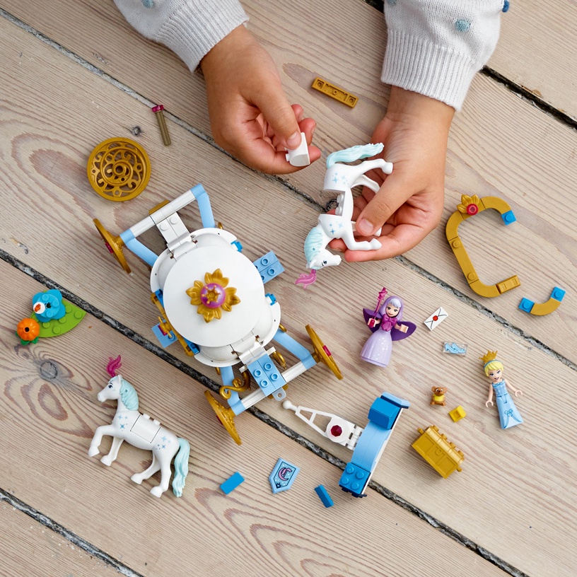Konstruktor LEGO | Disney Princess™ Tuhkatriinu kuninglik tõld 43192, 237 tk