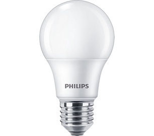 Spuldze Philips LED, A60, silti balta, E27, 8 W, 806 lm