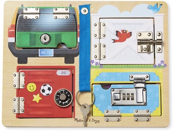 Развивающая игра Melissa & Doug Lock & Latch Board 9540, 1.9 см