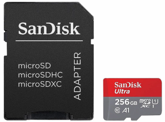 Mälukaart SanDisk Ultra SDSQUAC-256G-GN6MA, 256 GB, 150 Mb/s
