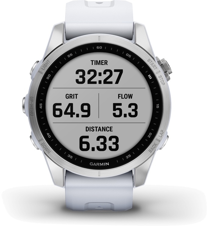 Viedais pulkstenis Garmin fēnix® 7S, sudraba