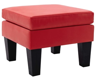 Pufs VLX Footstool, sarkana, 54 cm x 54 cm x 43.5 cm
