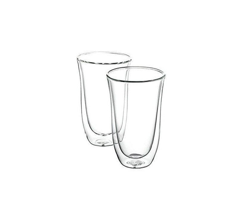 Dubultā stikla glāze De'Longhi, 2 gab., caurspīdīga, 0.22 l