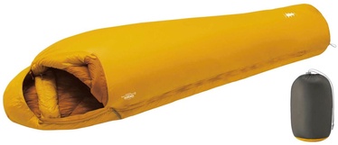 Спальный мешок Mont-Bell Seamless Down Hugger 800 Long, желтый, левый, 198 см