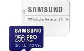 Карта памяти Samsung PRO Plus, 256 GB