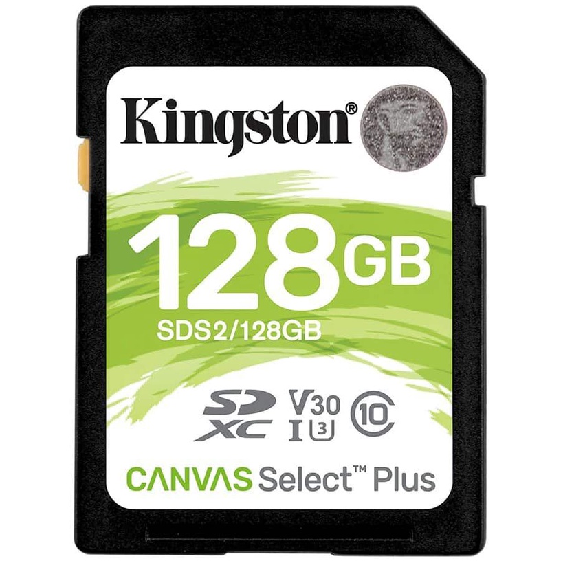 Mälukaart Kingston SDS2, 128 GB, 100 Mb/s - 85 Mb/s