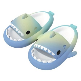 Šlepetės vaikams shark slippers, mėlynos