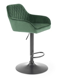 Барный стул H103 4103, зеленый, 50 см x 55 см x 92 - 114 см
