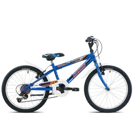 Детский велосипед, синий, 20″