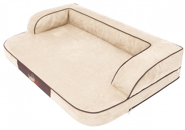 Guļvieta mājdzīvniekiem Hobbydog Top Standard, bēša, 118 cm x 78 cm, XXL